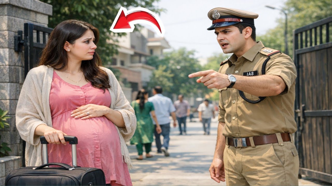 IPS पति ने गर्भवती पत्नी को नौकरानी कहकर निकाला… 8 साल बाद वही DM बनकर लौटी! #story 