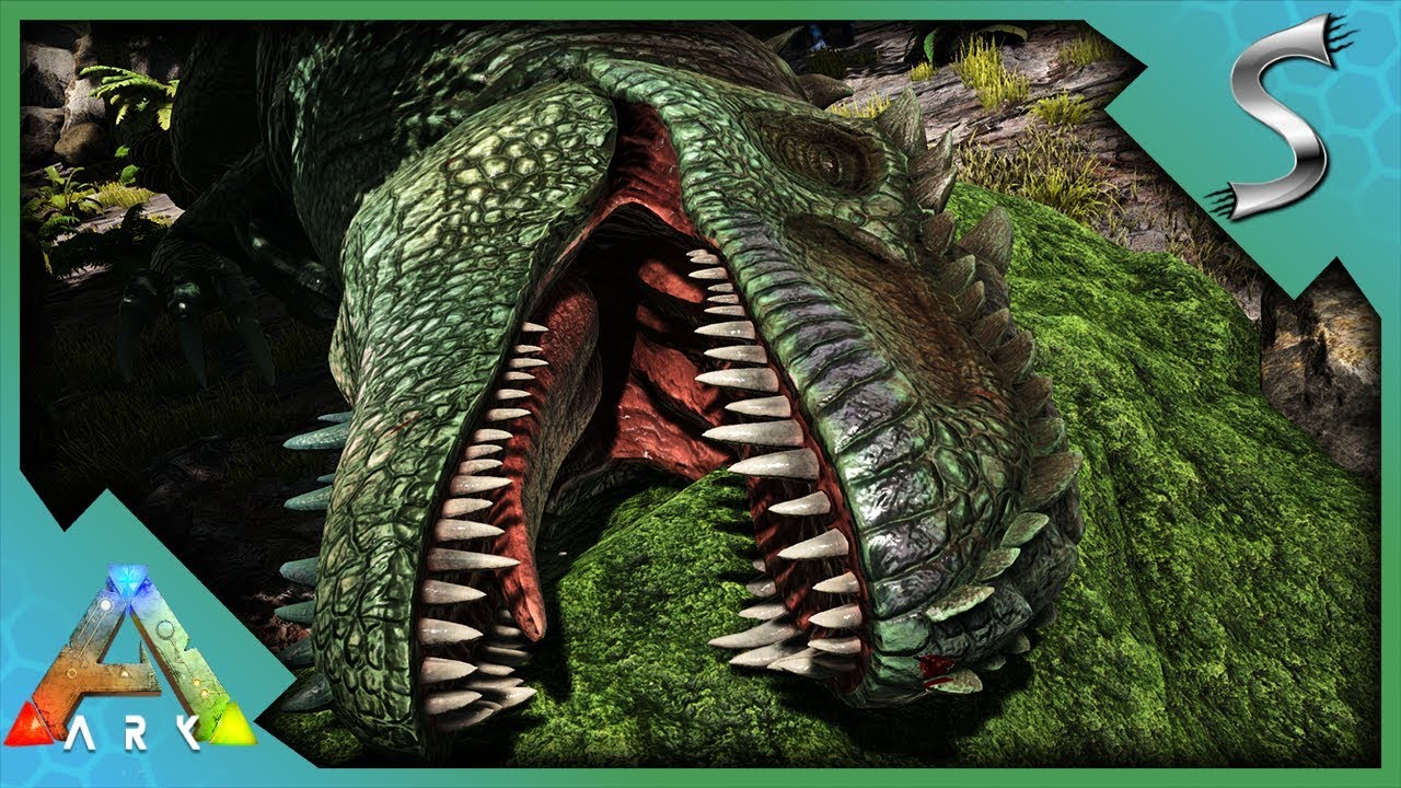 MAX LEVEL GIGANOTOSAURUS TRAP TAMING! - Ark: Survival Evolved [S4E157]