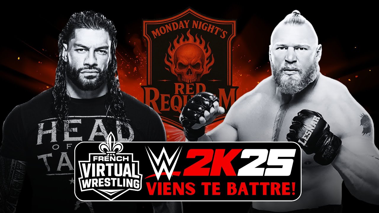 MONDAY NIGHT'S RED REQUIEM #38 | 20/01/2026 | E-Fed PvP - WWE 2K25