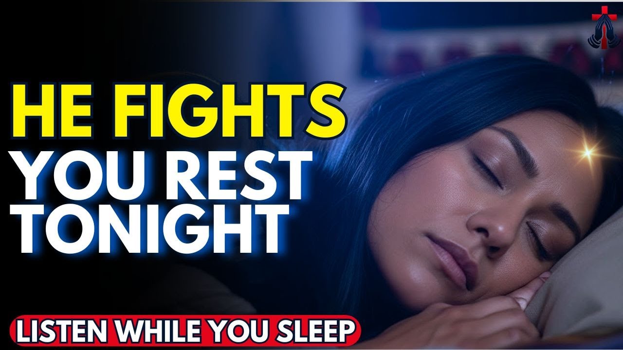 🌙 TONIGHT LET GOD FIGHT FOR YOU — Rest in His Presence and Wake Up Blessed | Prayer for Sleep