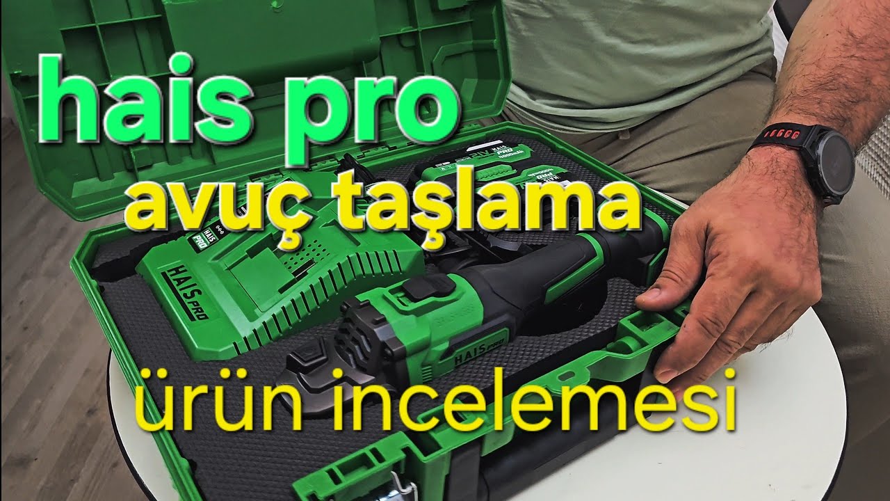 Hais pro avuç taşlama, inceleme.