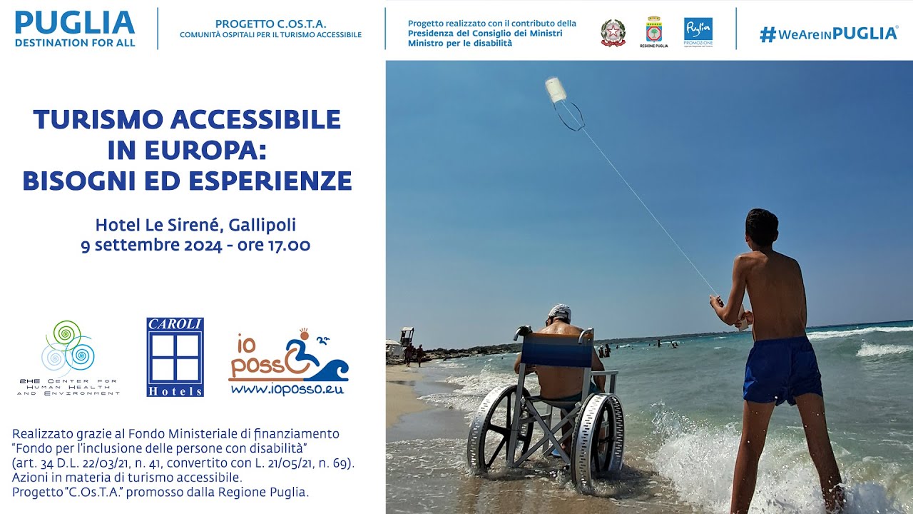 Turismo accessibile in Europa: bisogni ed esperienze