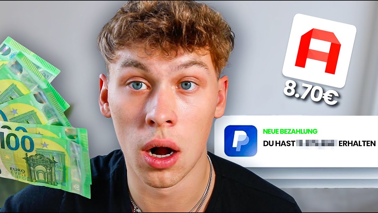 24h nur mit Apps Geld verdienen & ____&euro; Verdient &euro; | Selbstexperiment