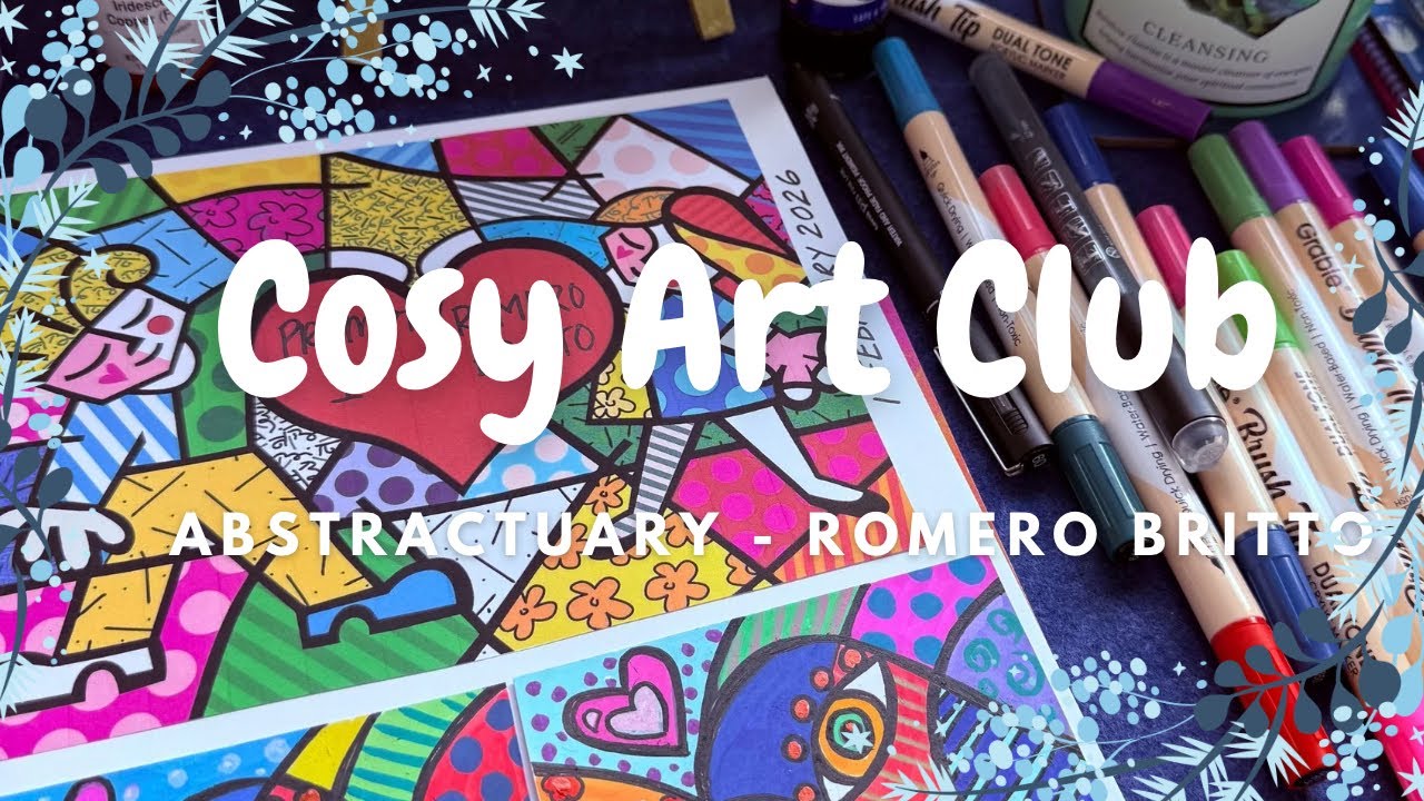 Kooky’s Cosy Art Club -  Abstractuary -  Romero Britto