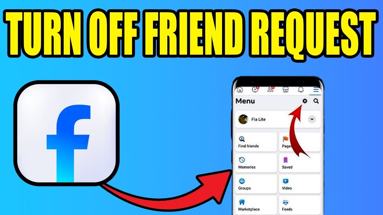 How To Turn OFF Friend Request On Facebook Lite | STOP Friend Requests On Facebook