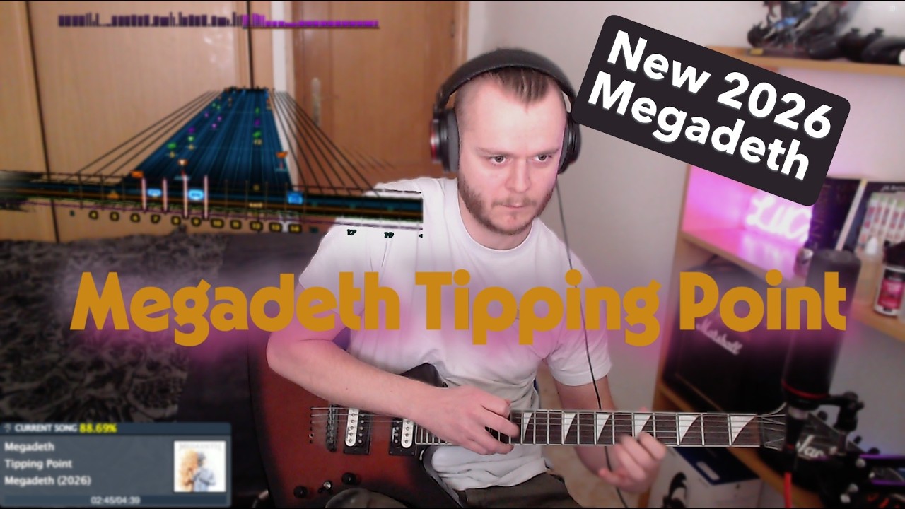 New Megadeth song / Tipping Point // Rocksmith 2014