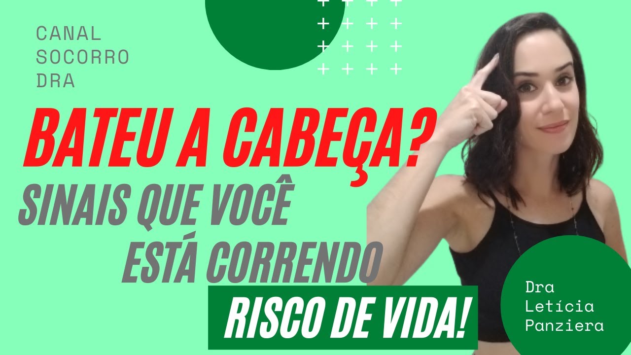O que acontece quando se bate a cabeça? Por que corremos risco de vida?