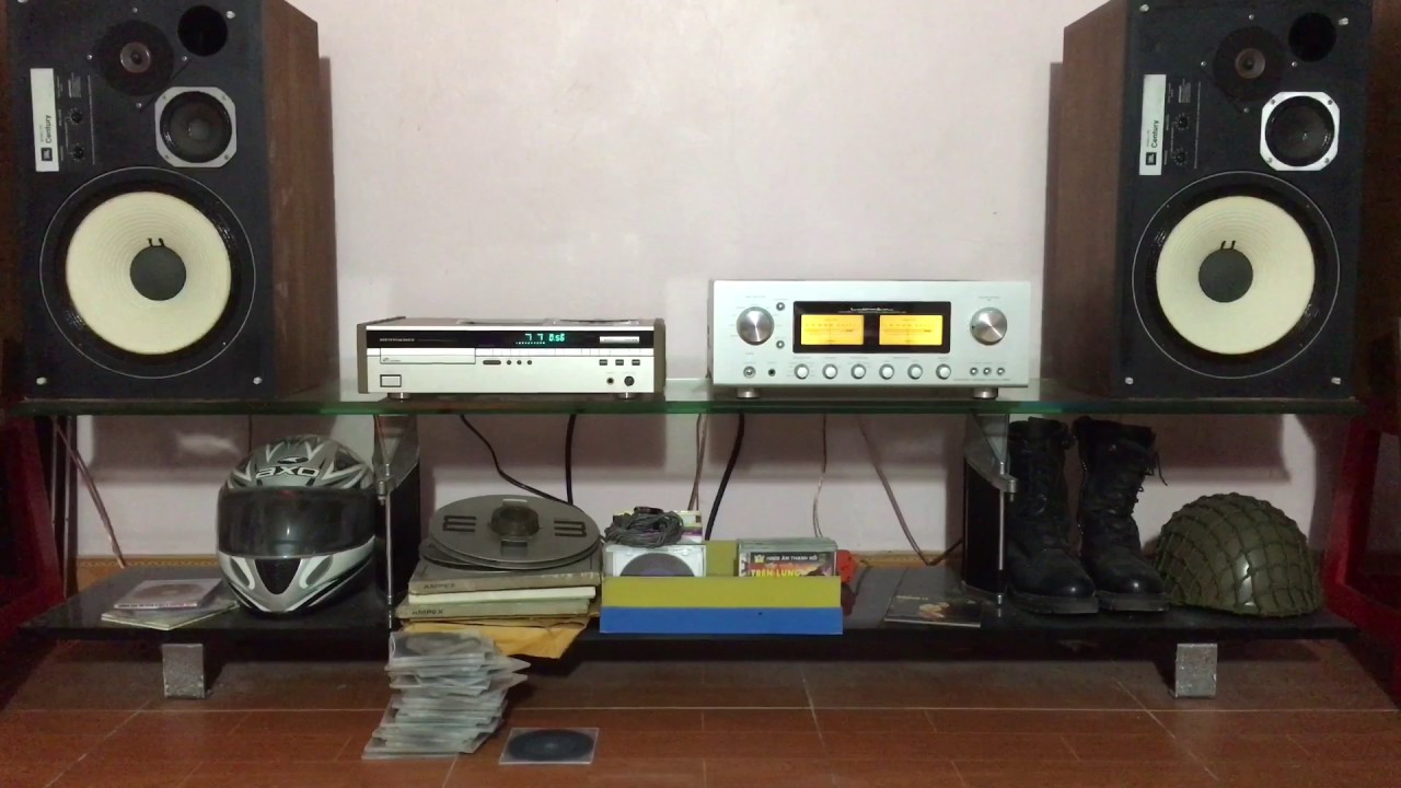 JBL 100 Century + Luxman L-550A + Marantz CD 72a