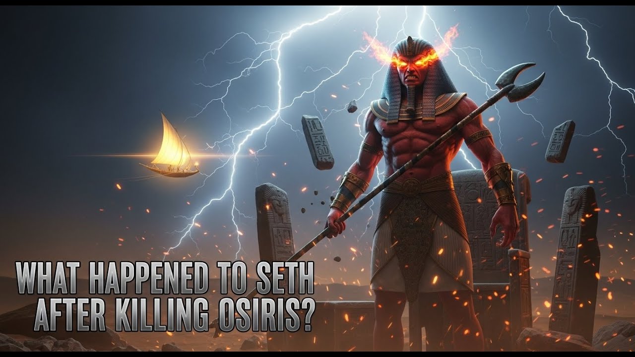 What Happened to Seth After Killing Osiris?  | Egyptian Myth Explained #youtube 