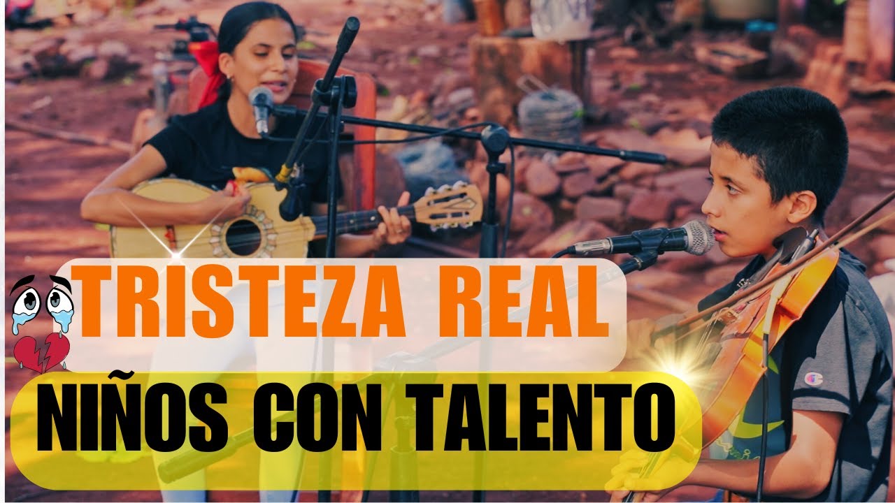 Niños tocando, triste es mi vida - Manuel Cruz