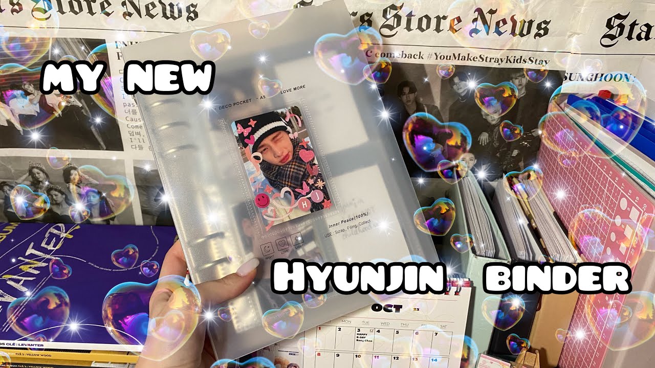 ˗ˏˋ ꒰ 🥟 биндер для карт Хёнджина | Hyunjin photocard binder 🥛🧺 ヾ₊˚