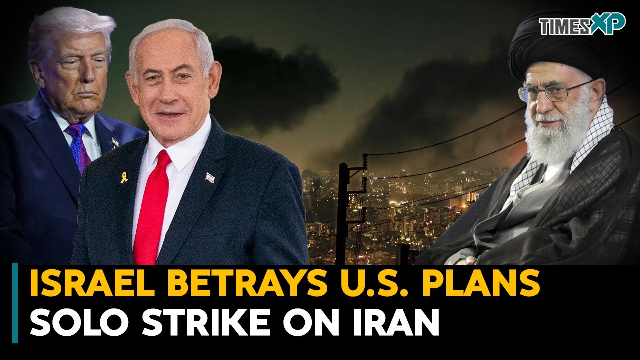 Israel Betrays U.S. Plans Solo Strike On Iran| Iran-Israel War