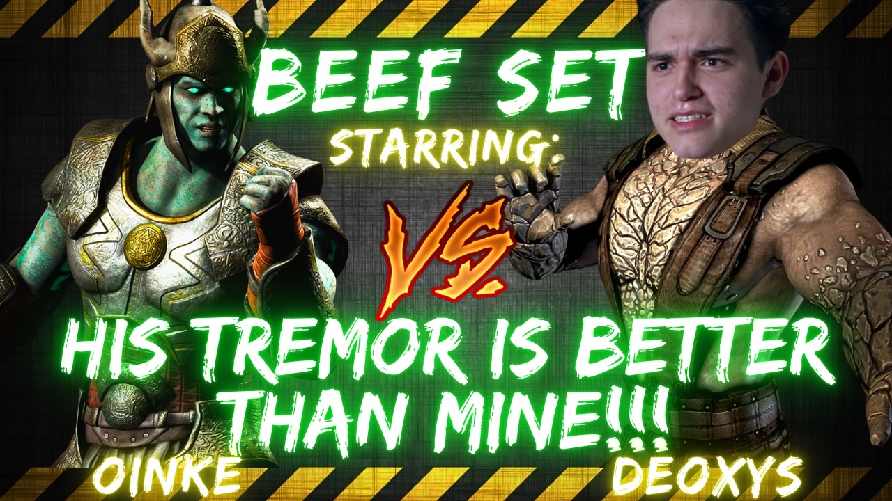BEEF SET ft. Deoxys vs Oinke | HIS TREMOR IS BETTER THAN MINE!!! 🎤👀🔥😱