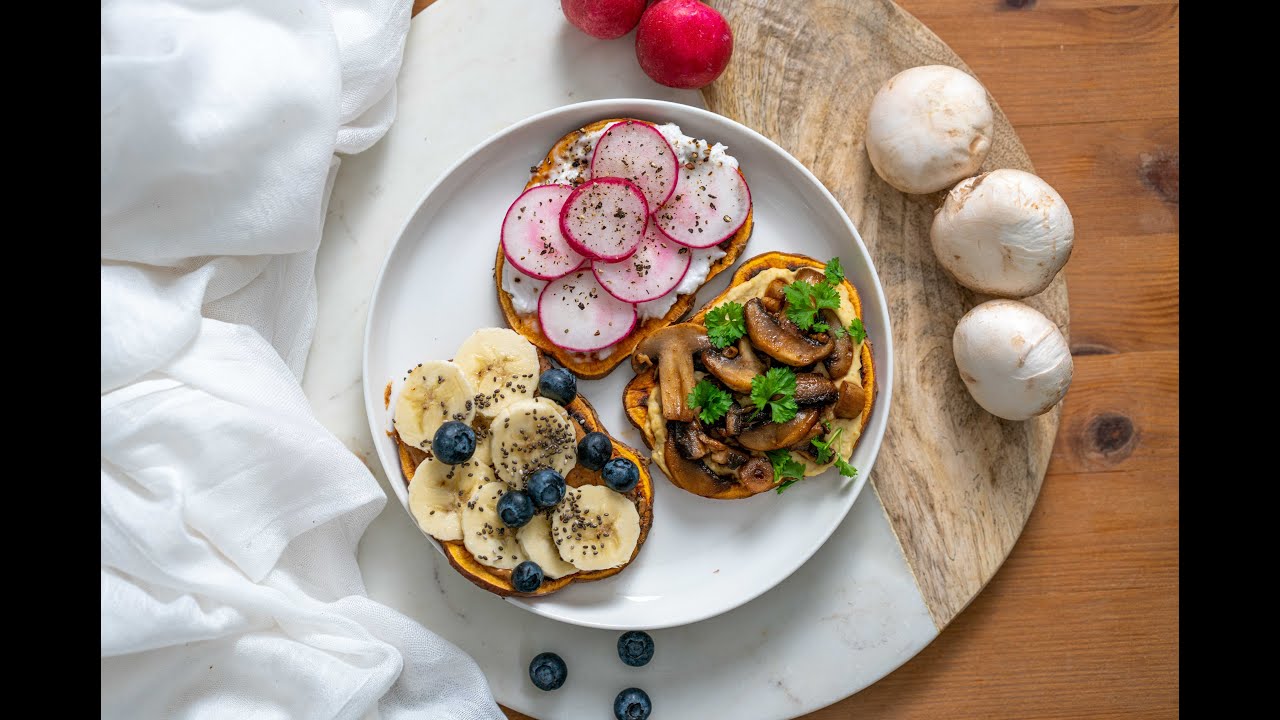 Sweet Potato Toast - Delicious, Vegan and Clean Eating