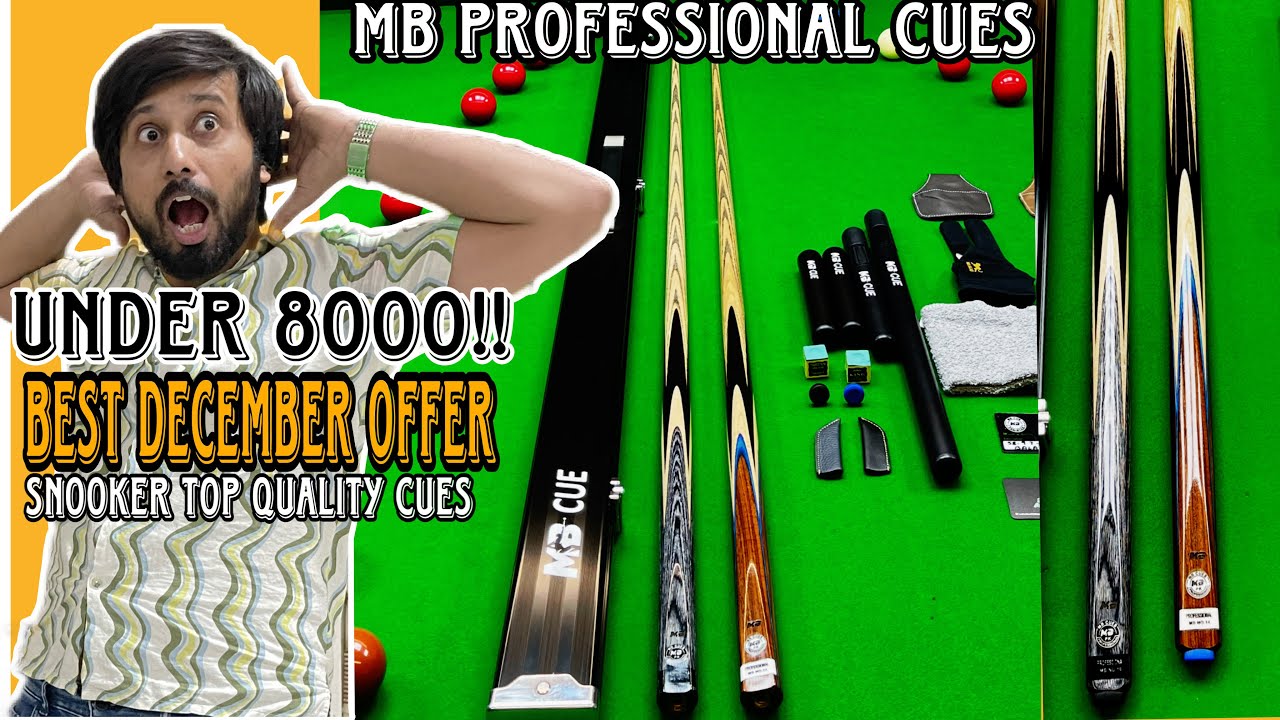 Профессиональные кии для снукера | MB Professional CUE🔥 |До 8000!!😱Полный обзор 2024 Заказать сейчас