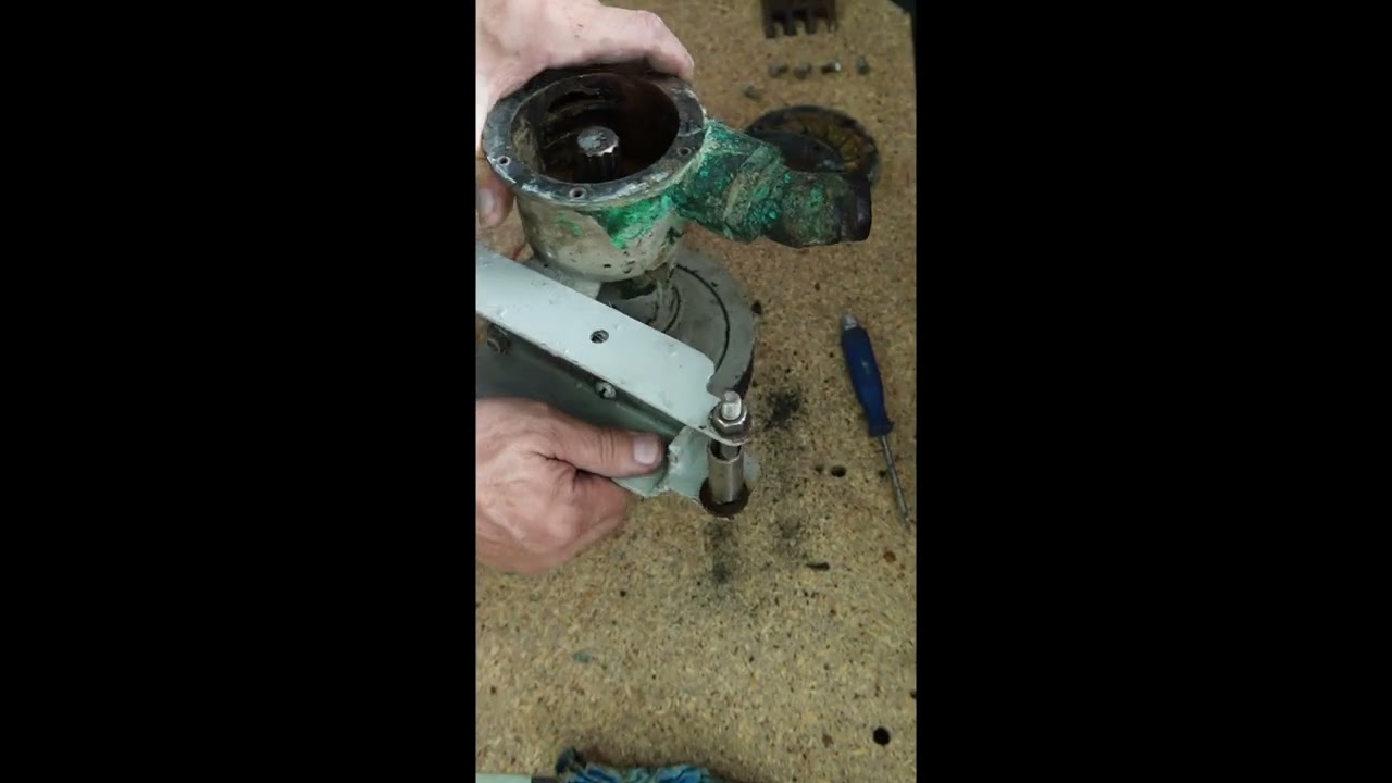 Jabsco / Johnson F8  marine auxillary pump with 24v clutch complete overhaul full leangth