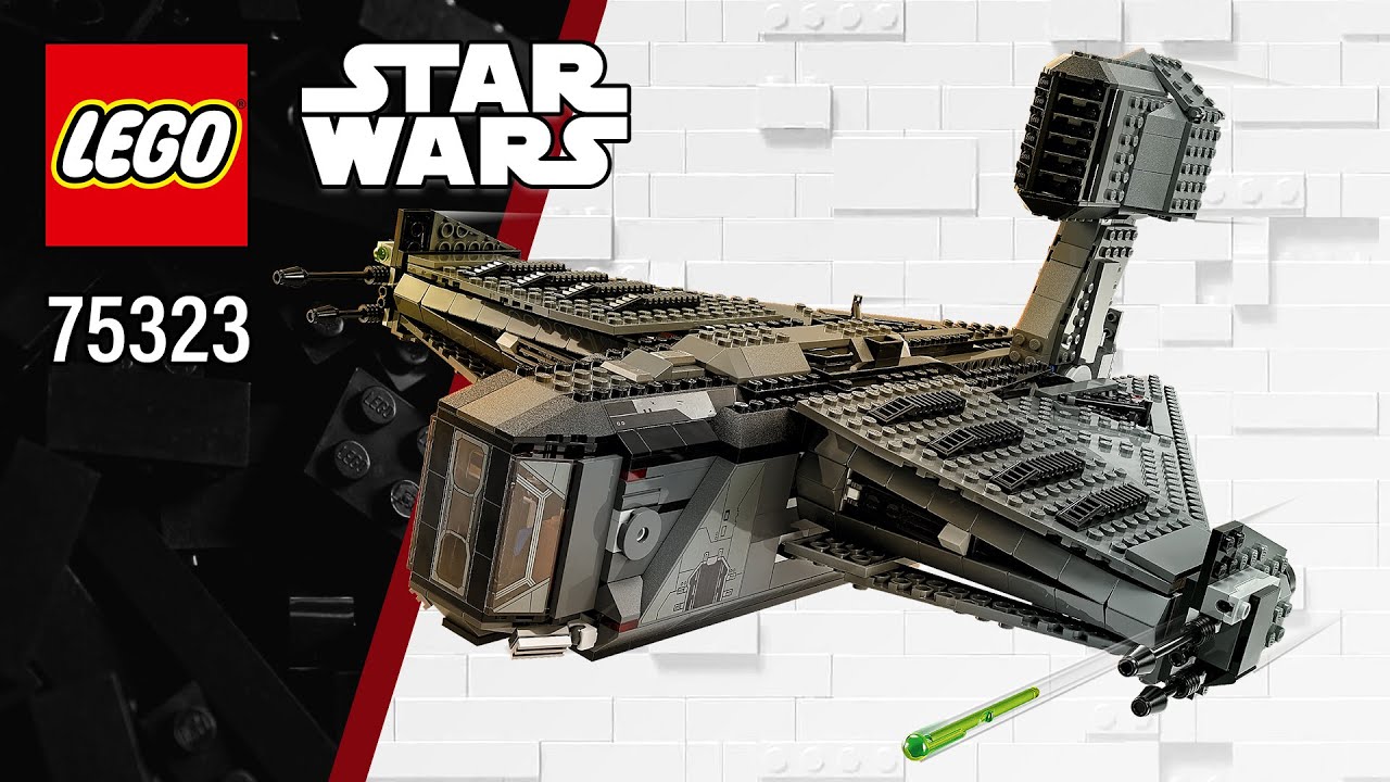 LEGO® Star Wars™ The Justifier™ (75323)[1022 pcs] Step-by-Step Building Instructions | TBB
