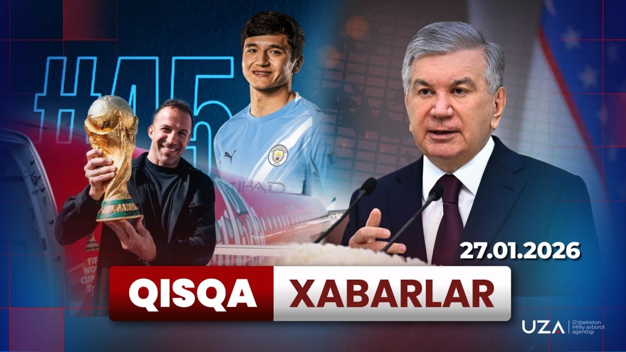 27 yanvar tafsilotlari Qisqa xabarlarda