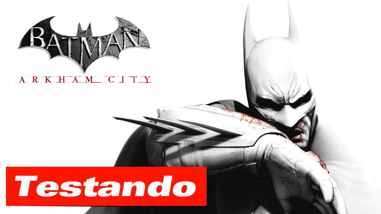 Batman Arkham City | Testando o game #xbox