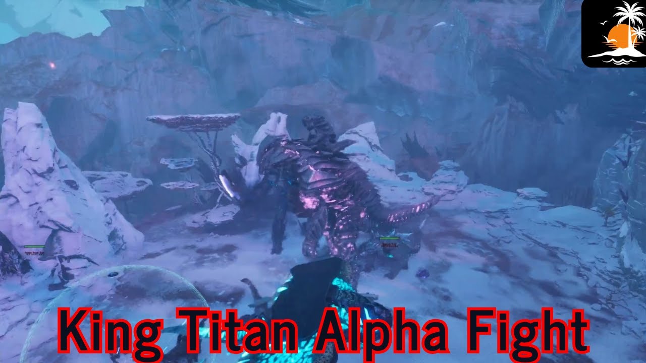 Alpha King Titan Boss Fight | Ark Survival Ascended