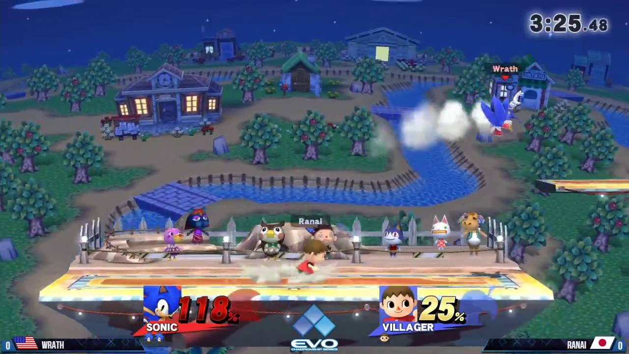 Wrath (Sonic) vs. Ranai (Villager) - R2 Pools