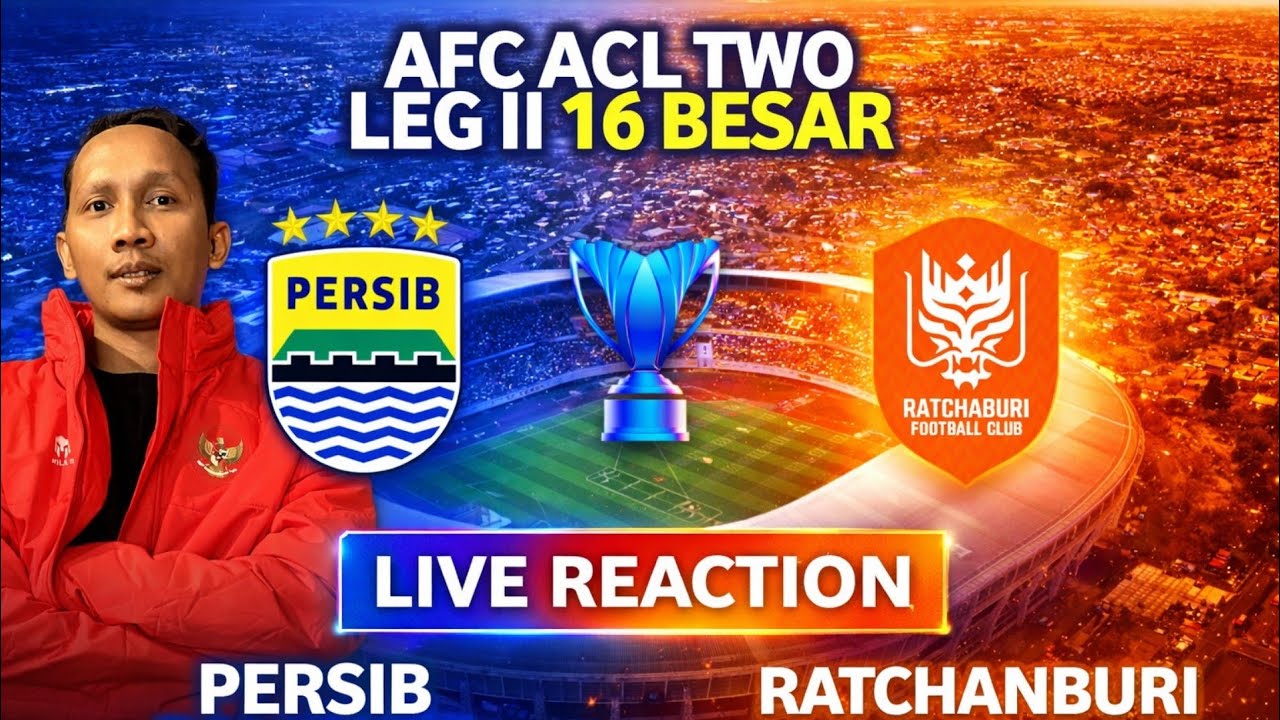 MENANG RASA KALAH ‼️ PERSIB 1 vs 0 RATCHANBURI 🔥 PENENTUAN AFC ACL TWO LEG II MERAH BAROS