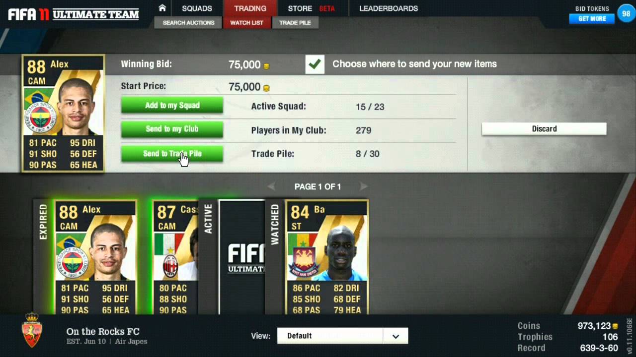 FIFA 11 Ultimate Team - 300k POWER HOUR