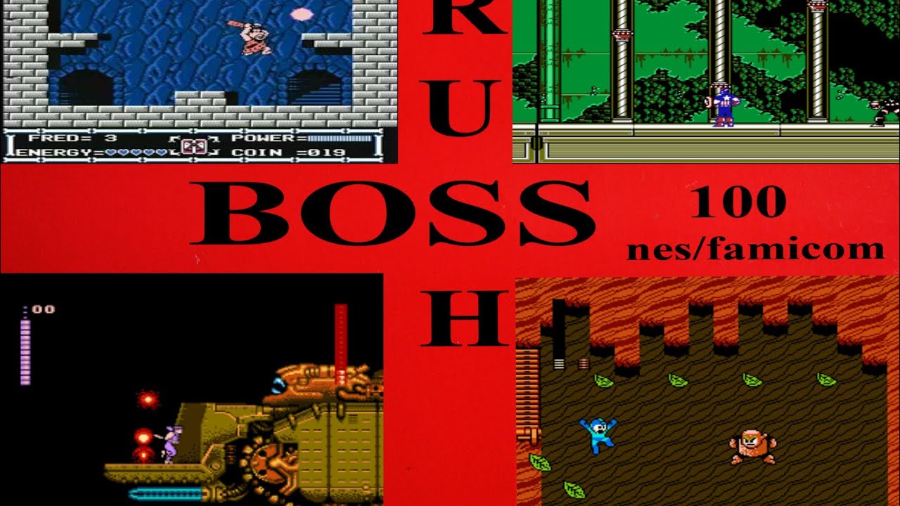 BOSS RUSH NES 100 боссов от (Kuluk01) часть 2 hard