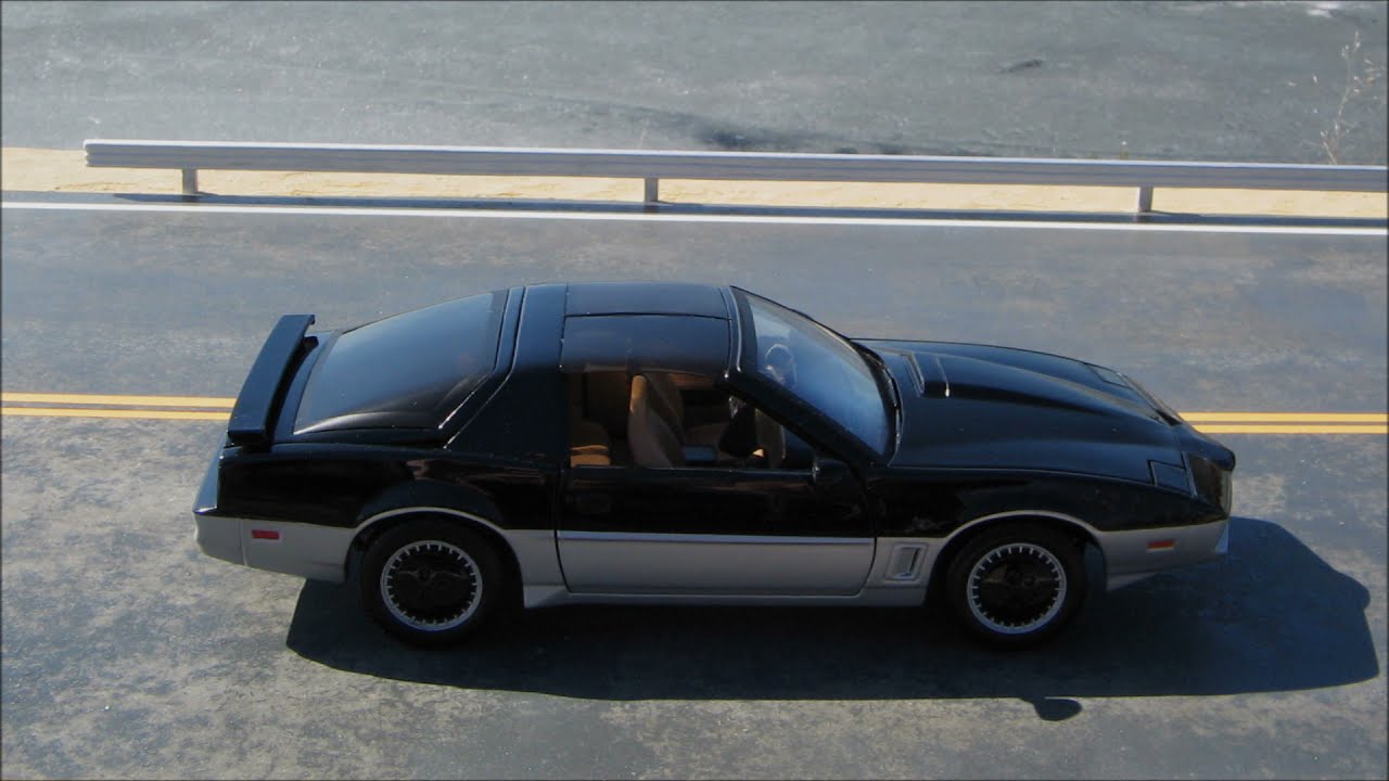 My Knight Rider collection: modded KARR by ERTL Joyride, 1/18 scale diecast model TIME STAMPS ADDED!