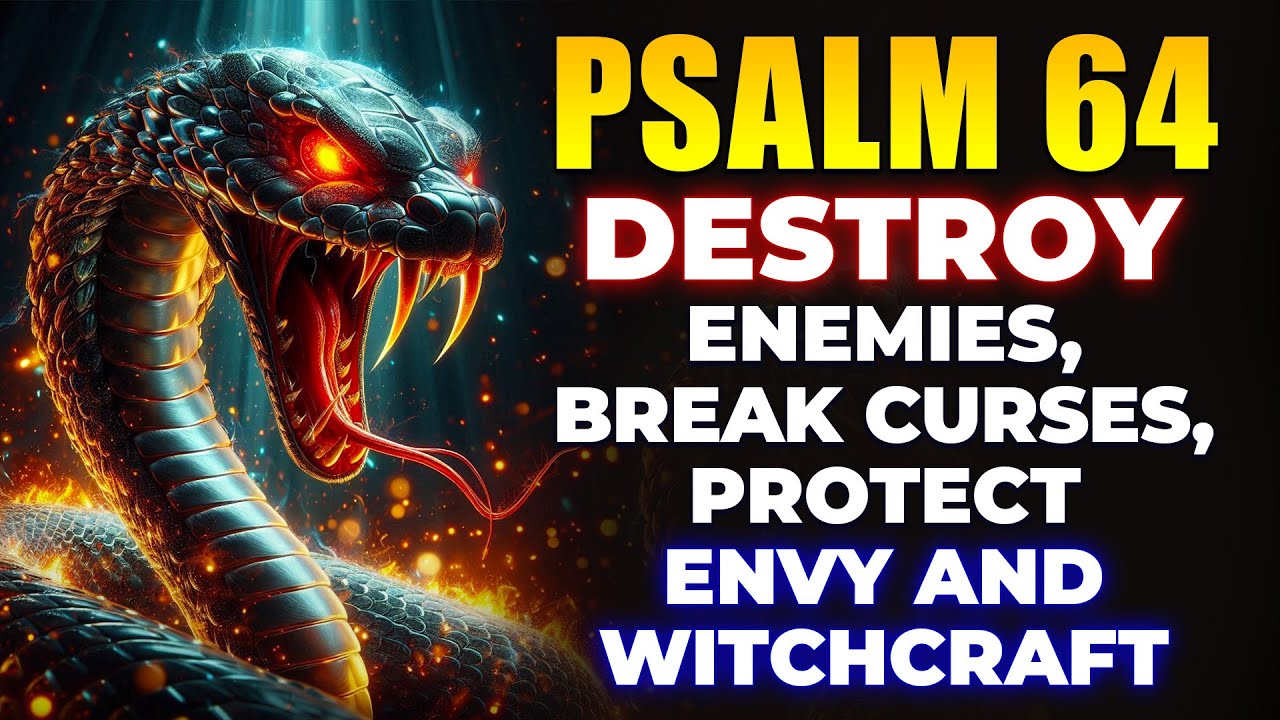 POWERFUL PSALM 64 PRAYER TO DESTROY ENEMIES, BREAK CURSES, AND PROTECT AGAINST ENVY AND WITCHCRAFT