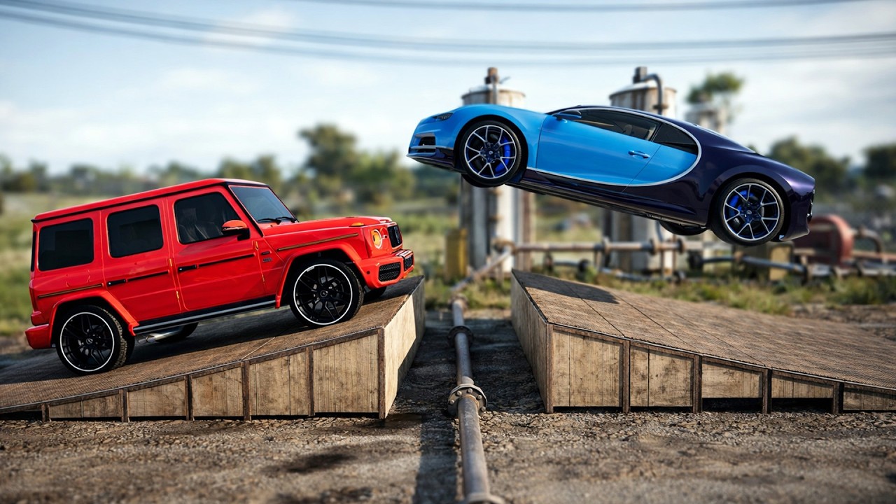 Cars vs Ramp BeamNG Drive Challenge!