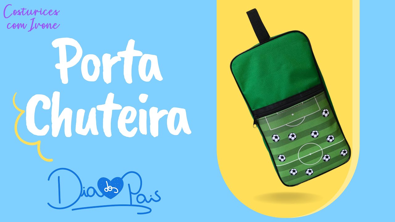 PORTA CHUTEIRA SUPER FÁCIL