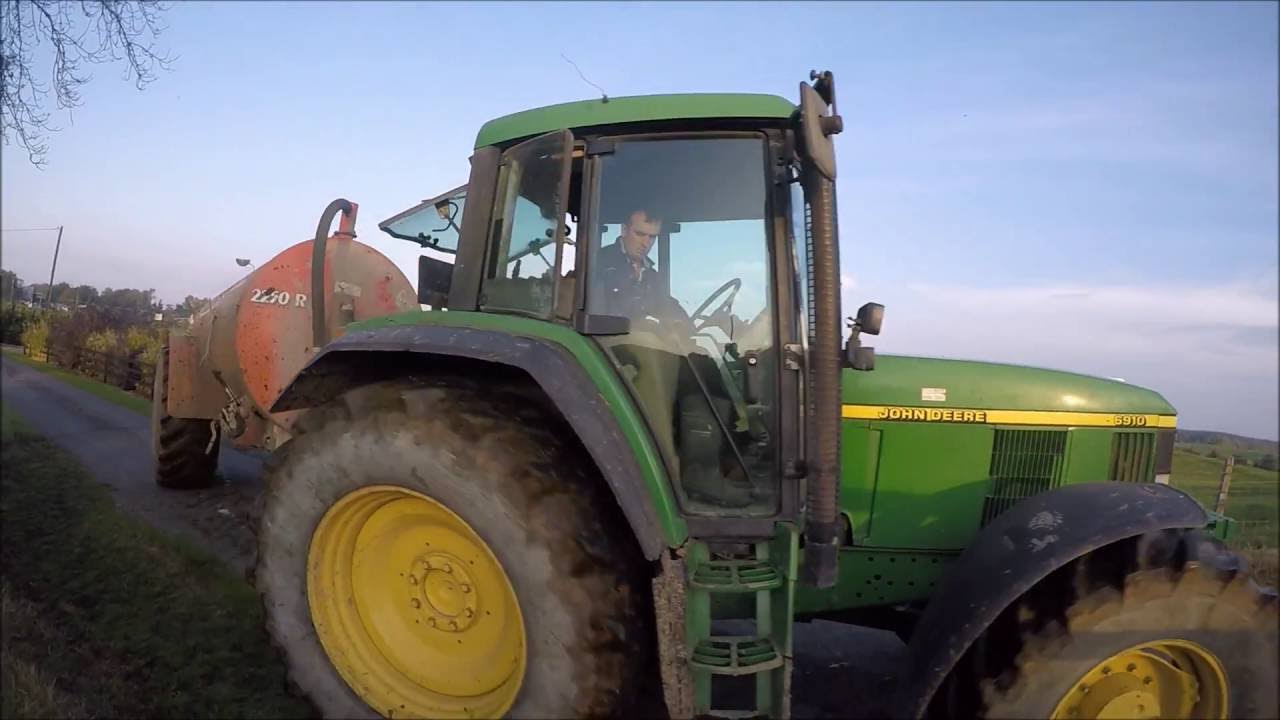 Conroy's 2 JD 6910's At The Slurry 2016-Trying To Beat The Ban (GoPro)