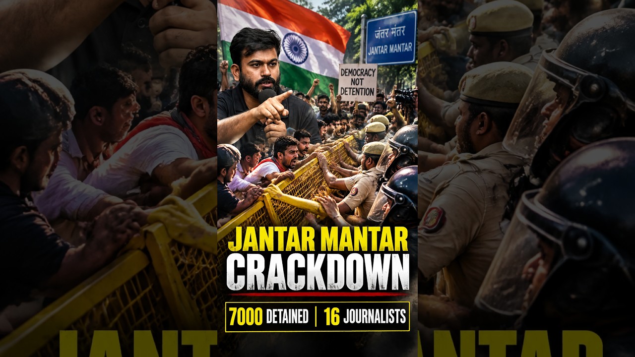 Rahul Gandhi's Alliance Marches to Supreme Court | Delhi Police Detains 2500+ at Jantar Mantar