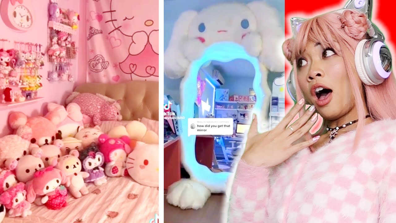 Комнаты Sanrio, которые безумно милы #sanrio #hellokitty #cute