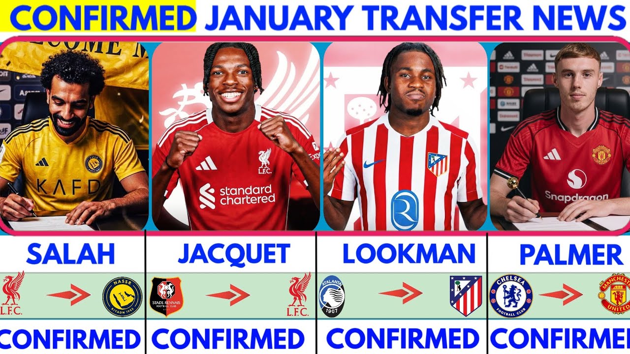 🚨LATEST CONFIRMED TRANSFER NEWS AND RUMOURS TRANSFER NEWS 2026|Lookman to ATM✔️Salah✔️Palmer...🚨