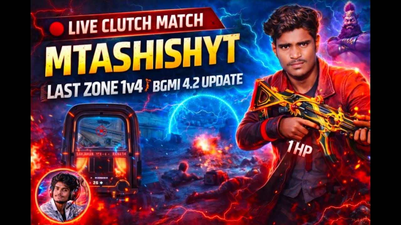 One Man Squad | BGMI Live Stream Hindi 🔥 | MTASHISHYT
