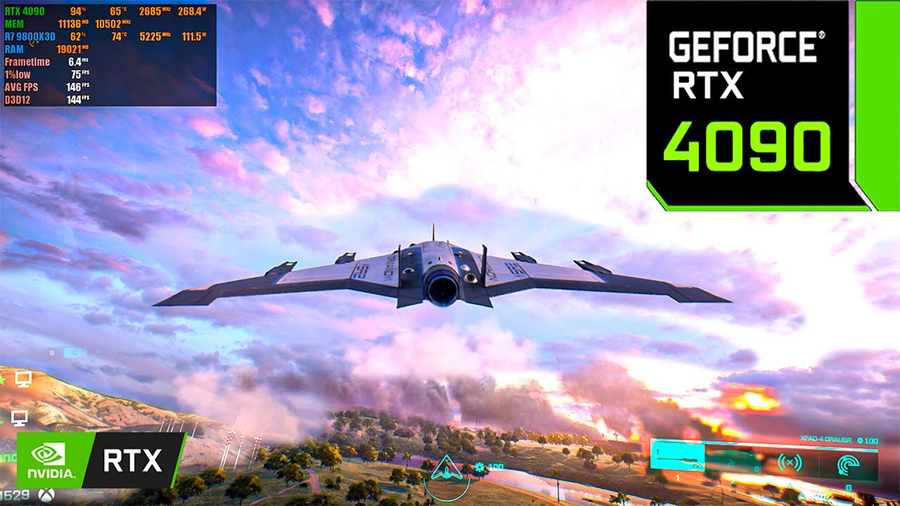 Battlefield 2042 : RTX 4090 24GB ( 4K Ultra Graphics RTX ON / DLSS ON )
