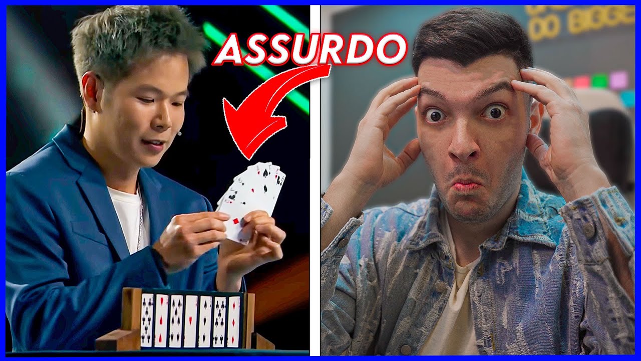 REAZIONE AL CAMPIONE DEL MONDO DI MAGIA - TRUCCO INCREDIBILE