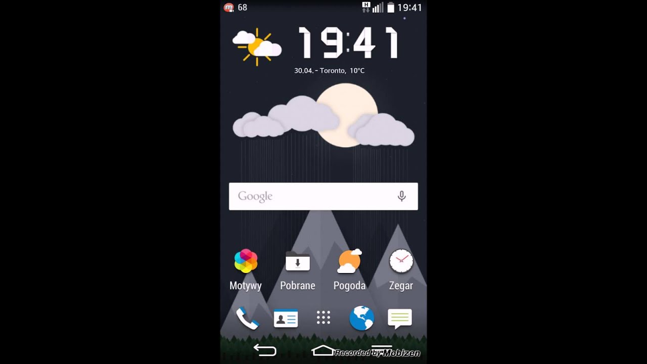 xwidget htc sense 7 clock motives