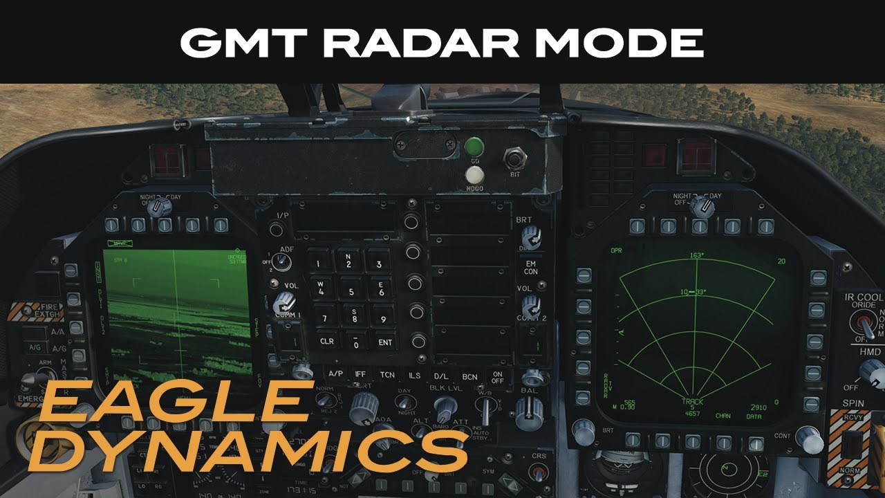 DCS: F/A-18C Hornet | Ground Moving Target (GMT) Radar Mode