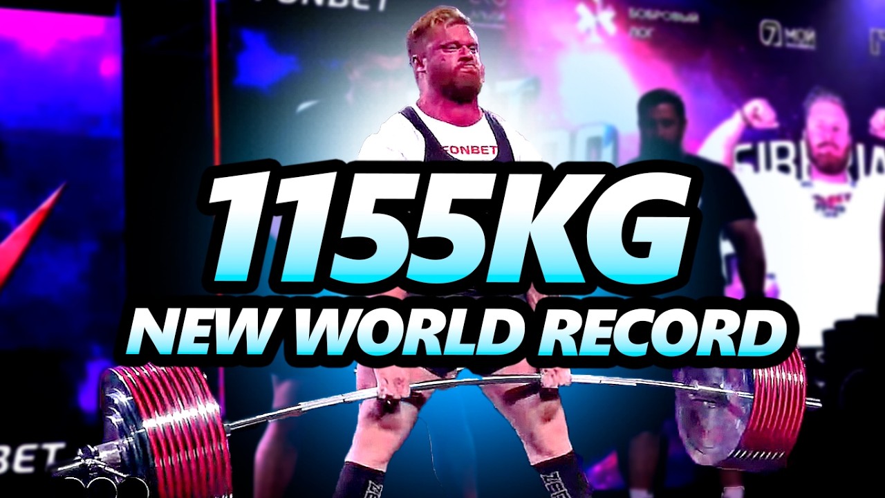 Colton Engelbrecht Makes the HEAVIEST Total in Powerlifting History in Sleeves.