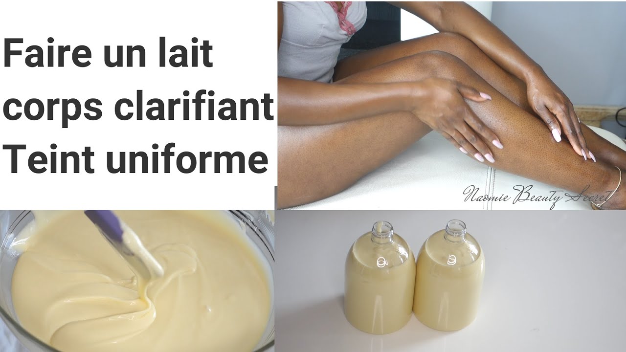 COMMENT FAIRE UN LAIT CLARIFIANT POUR UN TEINT UNIFORME ET RAYONNANT