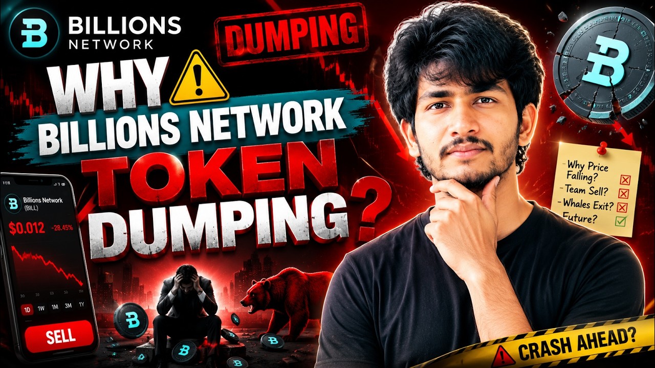 Why Billions Network token Dumping Price Prediction | Billions Coin News Today | Billions Crypto |