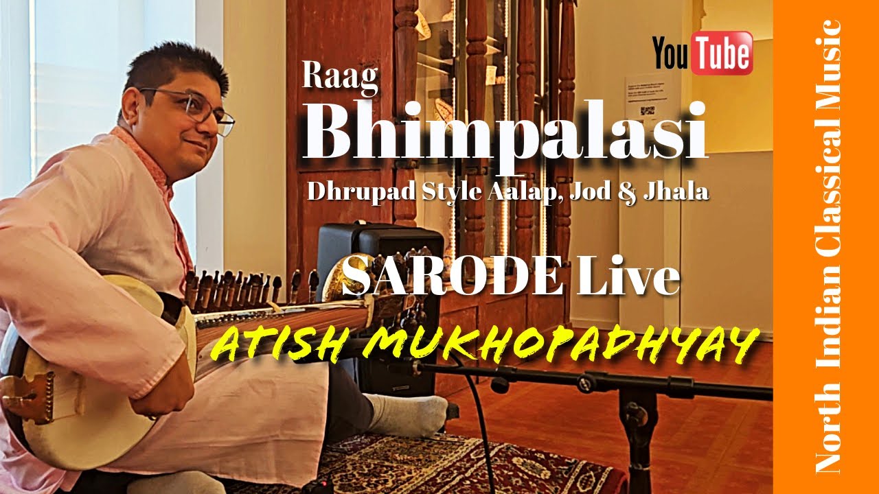 Raag Bhimpalasi | Atish Mukhopadhyay | Soulful Sarod Live at Aga Khan Museum