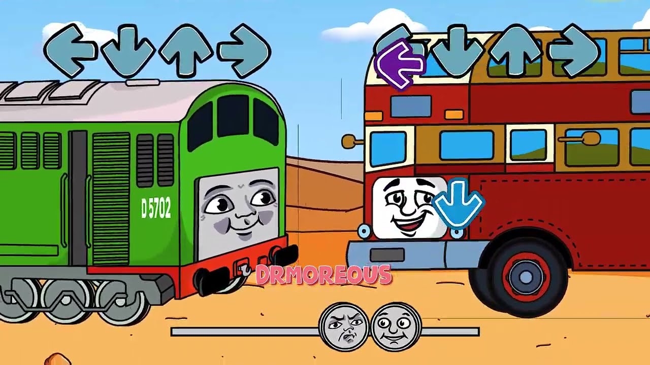 I added Boco is a diesel engine (Thomas & Friends) in Friday Night Funkin'