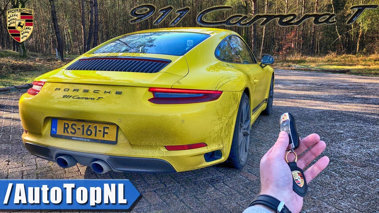 2018 Porsche 911 Carrera T REVIEW POV Test Drive by AutoTopNL