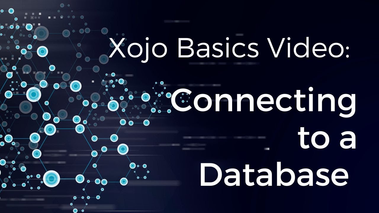 Connecting to a Database from Xojo