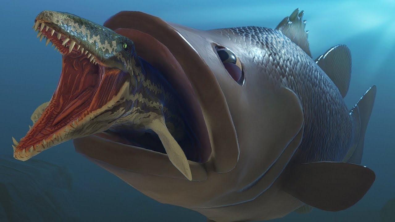 Giant Largemouth Bass Eats a Prognathodon - Feed and Grow Fish - Part 130 | Pungence