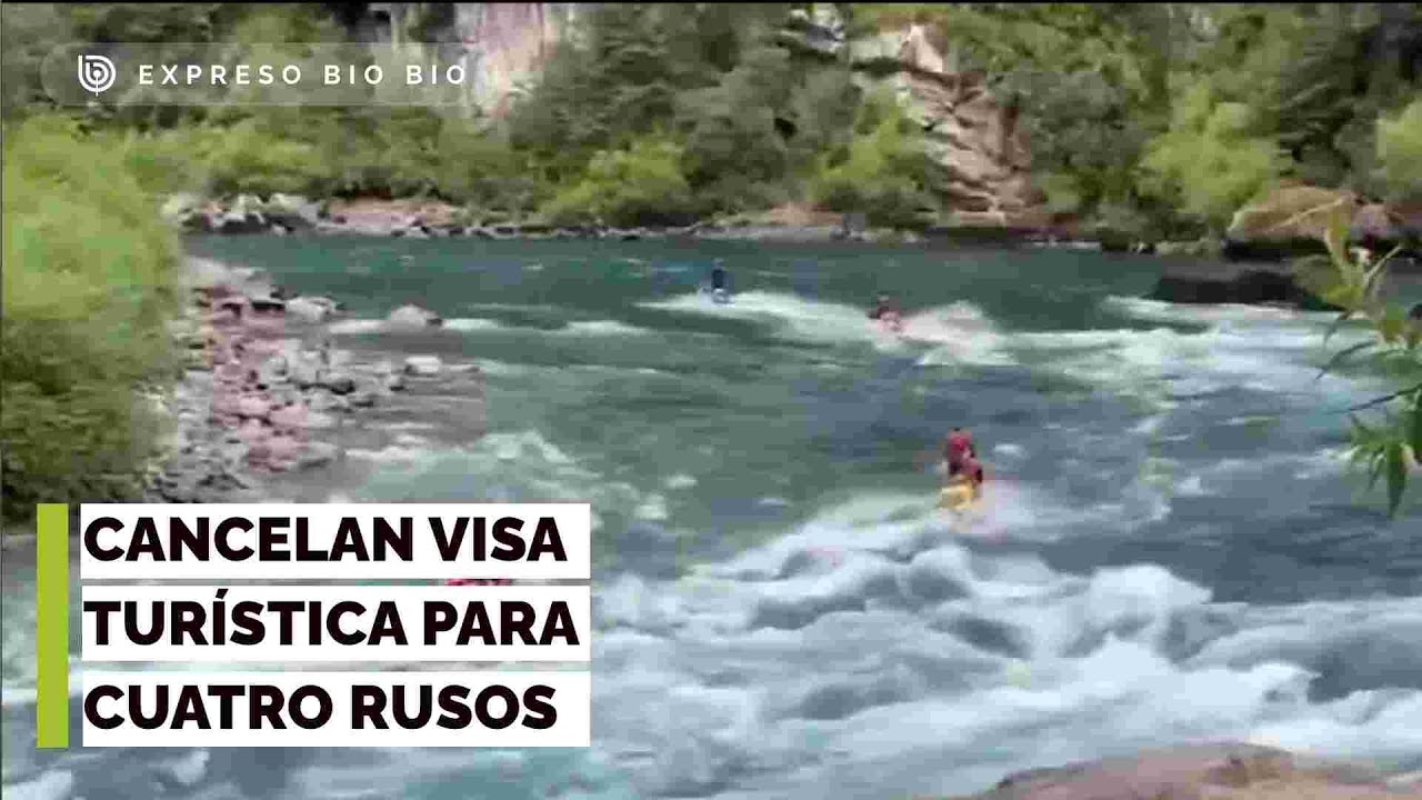 Cancelan visa turística a cuatro turistas rusos por usar motos de agua en río Futaleufú